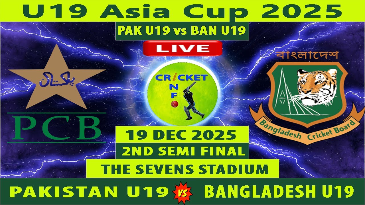 Asian Games: Pakistan U-19 Batting Masterclass Led by Maaz Sadaqat vs Bangladesh